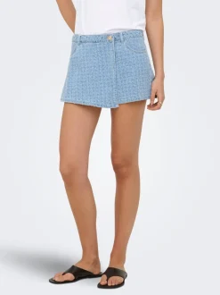 ONLTEXAS Denimskjørt Kort skjørt