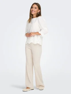 ONLTHEA Baggy Fit Strikkebukser