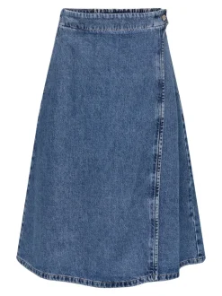 ONLTHEA Denim Denimskjørt Midiskjørt