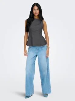 ONLUNITA Peplum-topp