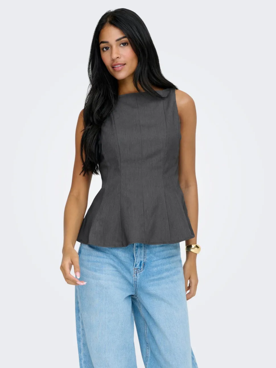 ONLUNITA Peplum-topp