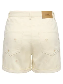 ONLVEGA Høy midje Mom Fit Shorts
