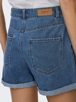 ONLVEGA Høy midje Regular Fit Denimshorts
