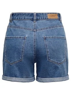 ONLVEGA Høy midje Regular Fit Denimshorts