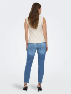 ONLVENEDA Høy midje Mom Fit Jeans