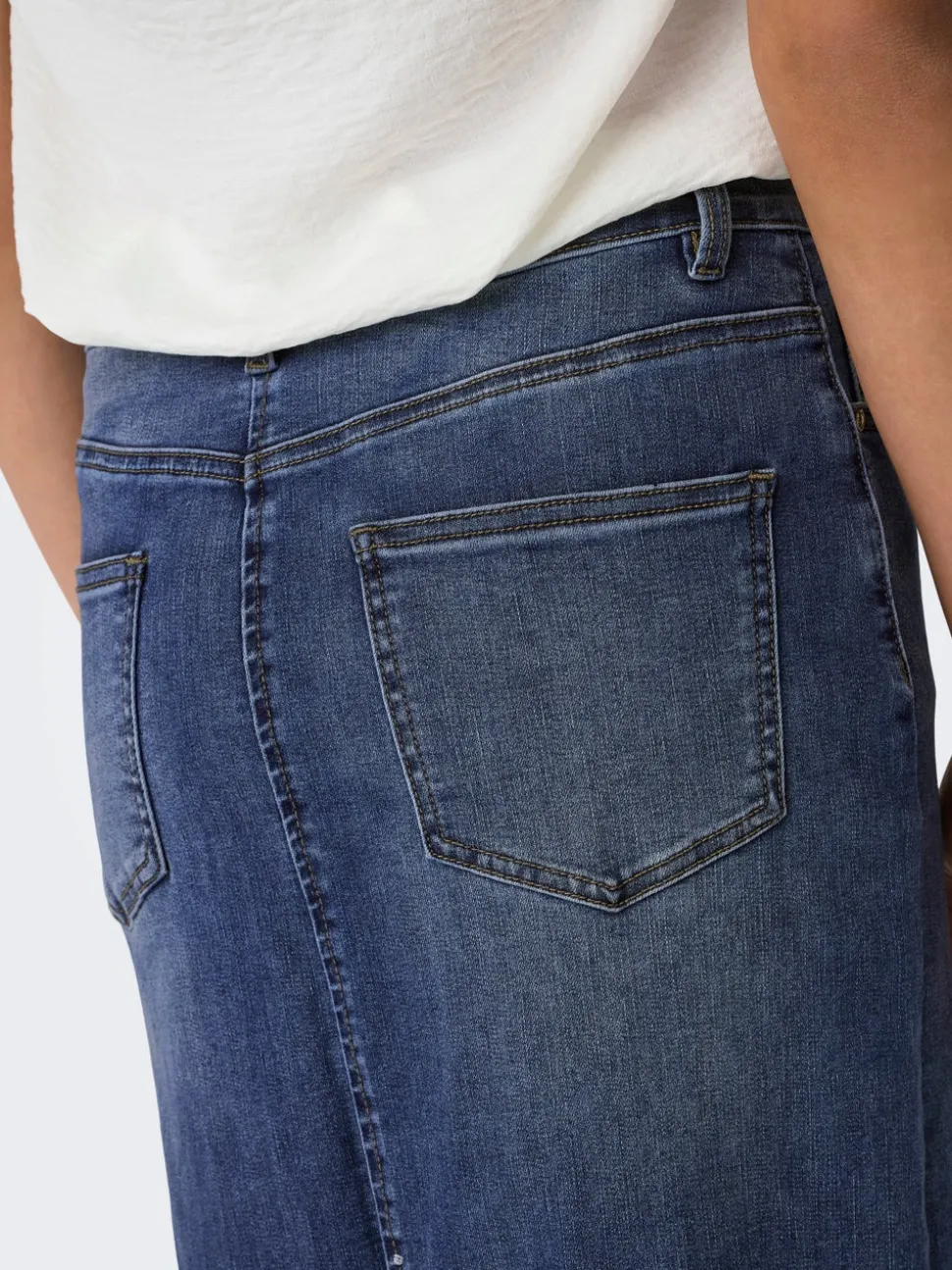 ONLWALO Denim Denimskjørt Langt skjørt