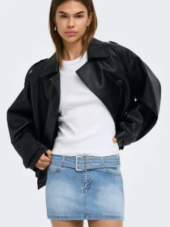 ONLWAUW Denimskjørt Miniskjørt