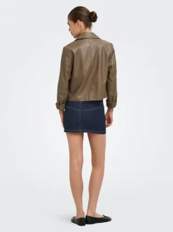 ONLWAUW Denimskjørt Miniskjørt