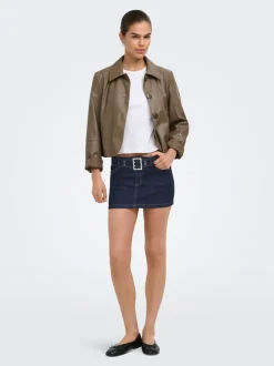ONLWAUW Denimskjørt Miniskjørt