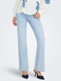 ONLWAUW Høy midje Flared Fit Jeans