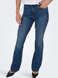 ONLWAUW Høy midje Flared Fit Jeans