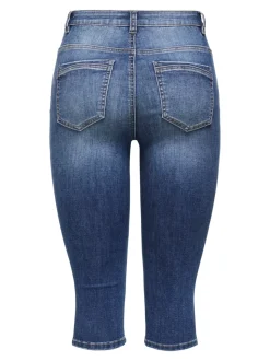 ONLWAUW Middels høy midje Regular Fit Capris