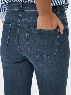 ONLWAUW Middels høy midje Skinny Fit Jeans