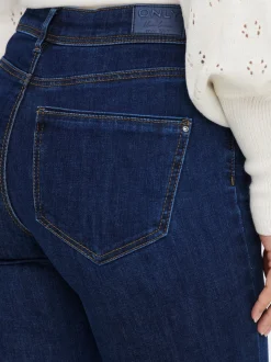 ONLWAUW Middels høy midje Skinny Fit Jeans