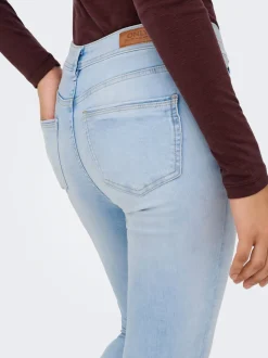 ONLWAUW Middels høy midje Skinny Fit Jeans