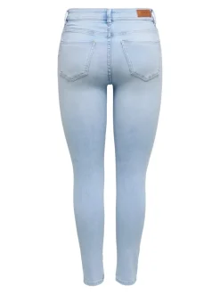 ONLWAUW Middels høy midje Skinny Fit Jeans