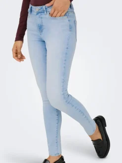ONLWAUW Middels høy midje Skinny Fit Jeans