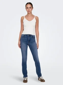 ONLWILLOW Høy midje Slim Fit Jeans