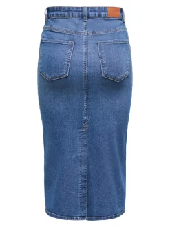 ONLWONDER Denim Denimskjørt Midiskjørt