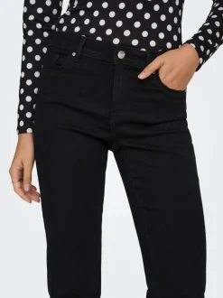 ONLWOW Middels høy midje Flared Fit Jeans