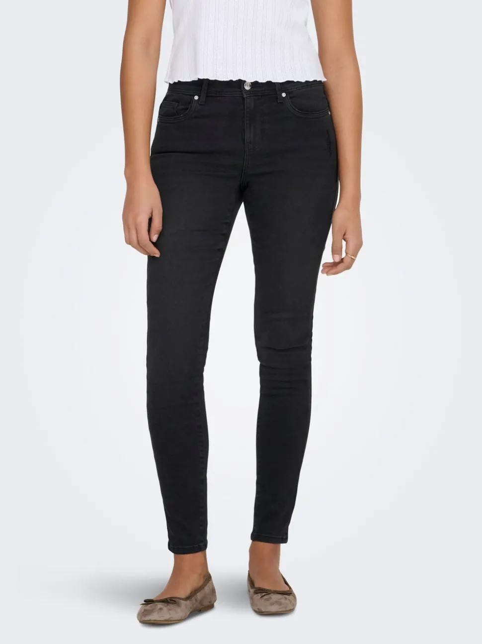ONLWOW Middels høy midje Skinny Fit Jeans