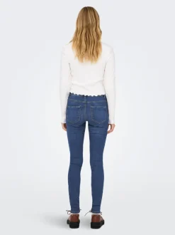 ONLWOW Middels høy midje Skinny Fit Jeans