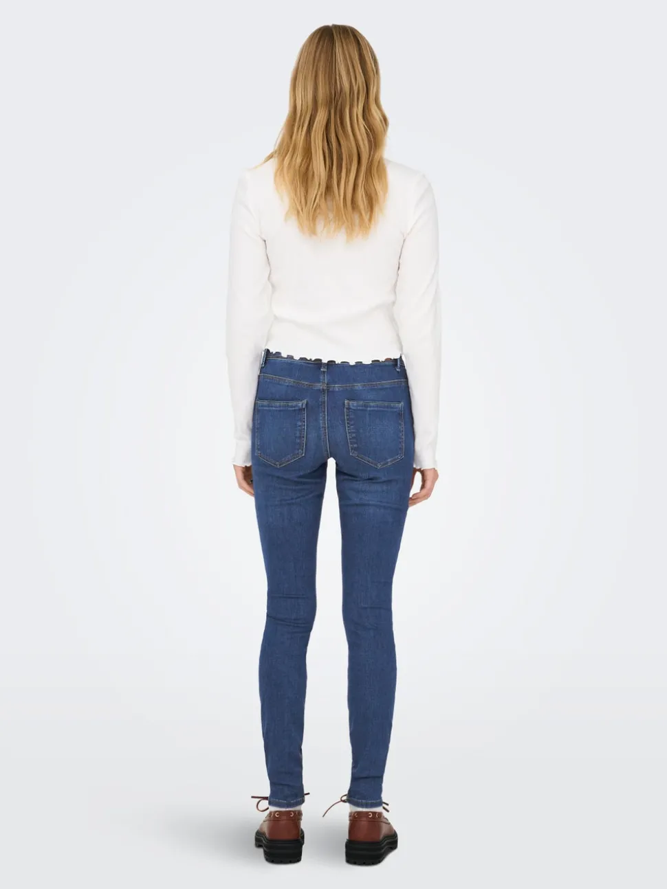 ONLWOW Middels høy midje Skinny Fit Jeans
