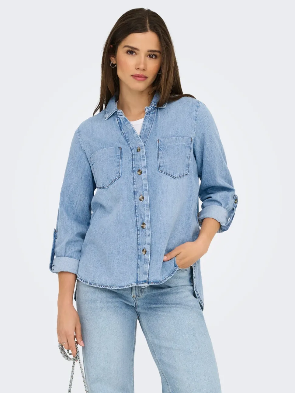 ONLYASMIN Denimskjorte