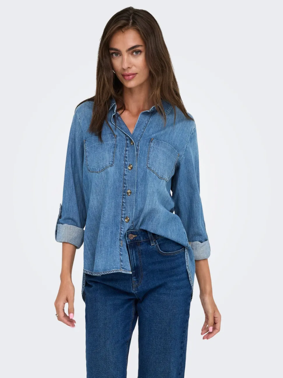 ONLYASMIN Denimskjorte