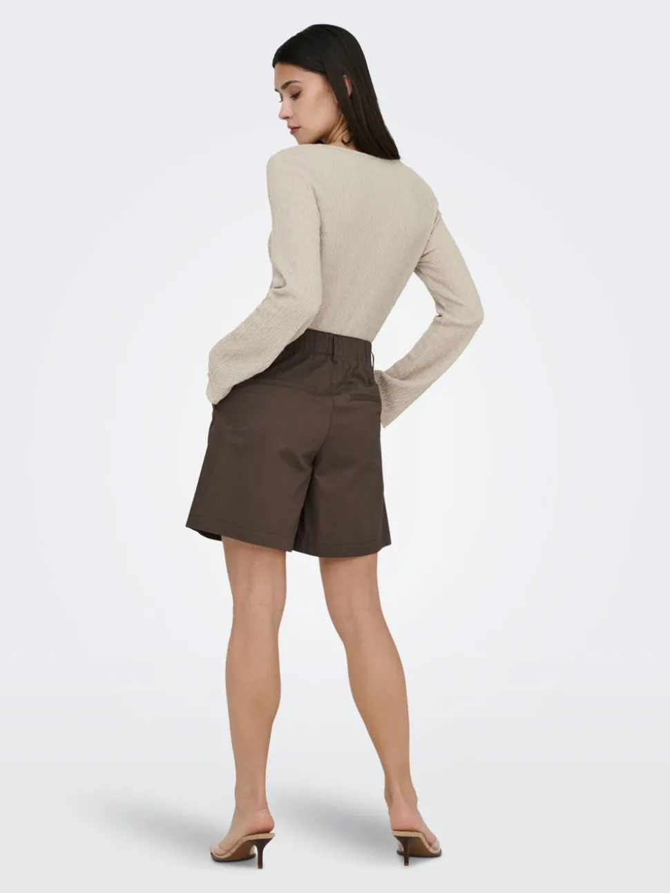 ONLZORA Middels høy midje Loose fit Bermudashorts
