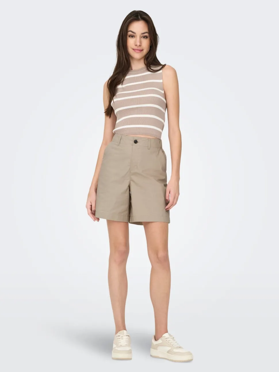 ONLZORA Middels høy midje Loose fit Bermudashorts