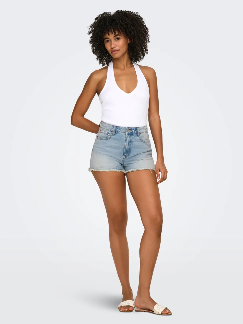 ONLZUMA Middels høy midje Regular Fit Shorts