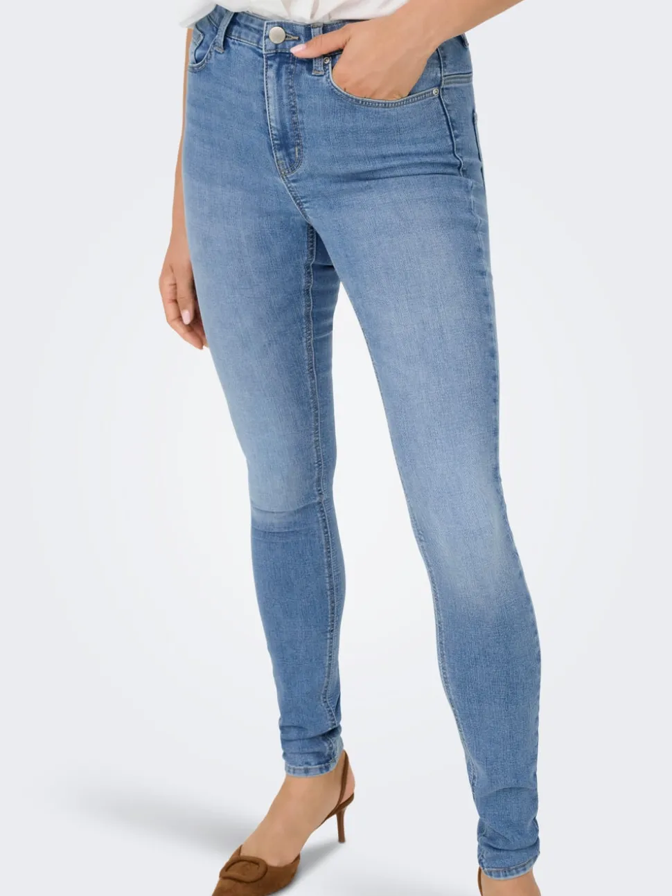 ONPAOLA Høy midje Skinny Fit Jeans