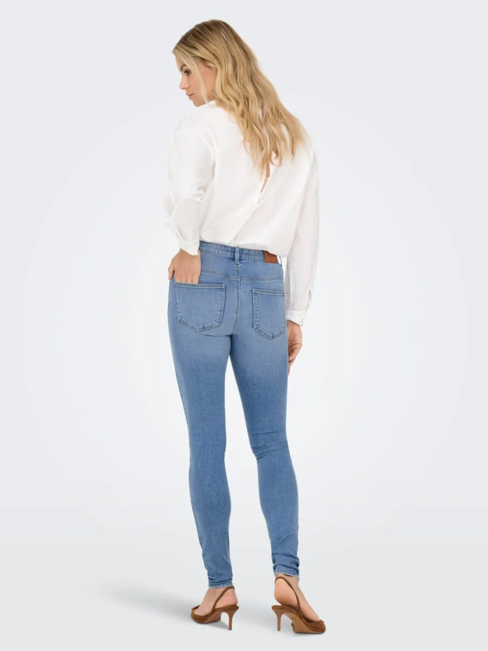 ONPAOLA Høy midje Skinny Fit Jeans