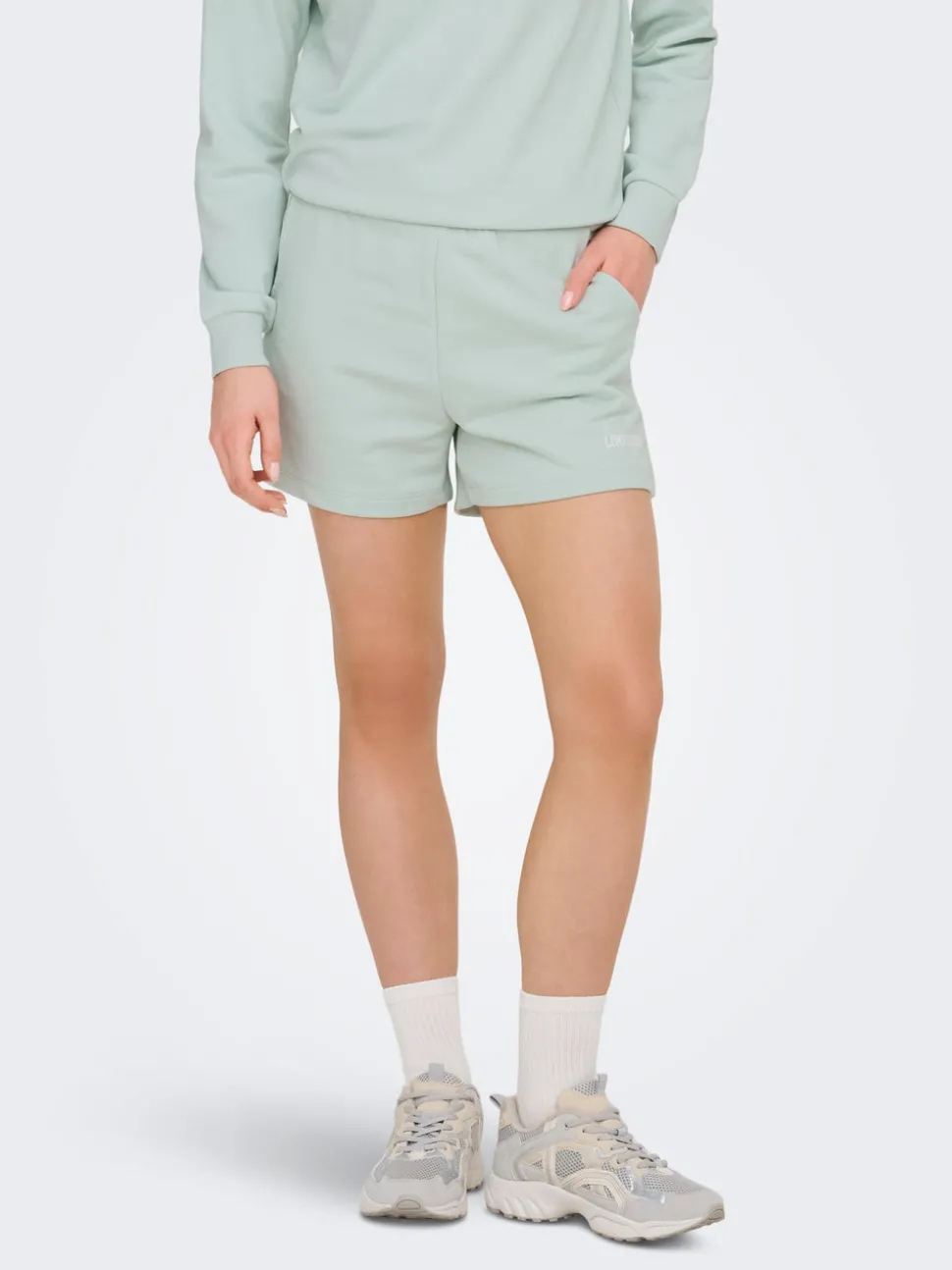 ONPCAVA Høy midje Loose fit Sweatshorts