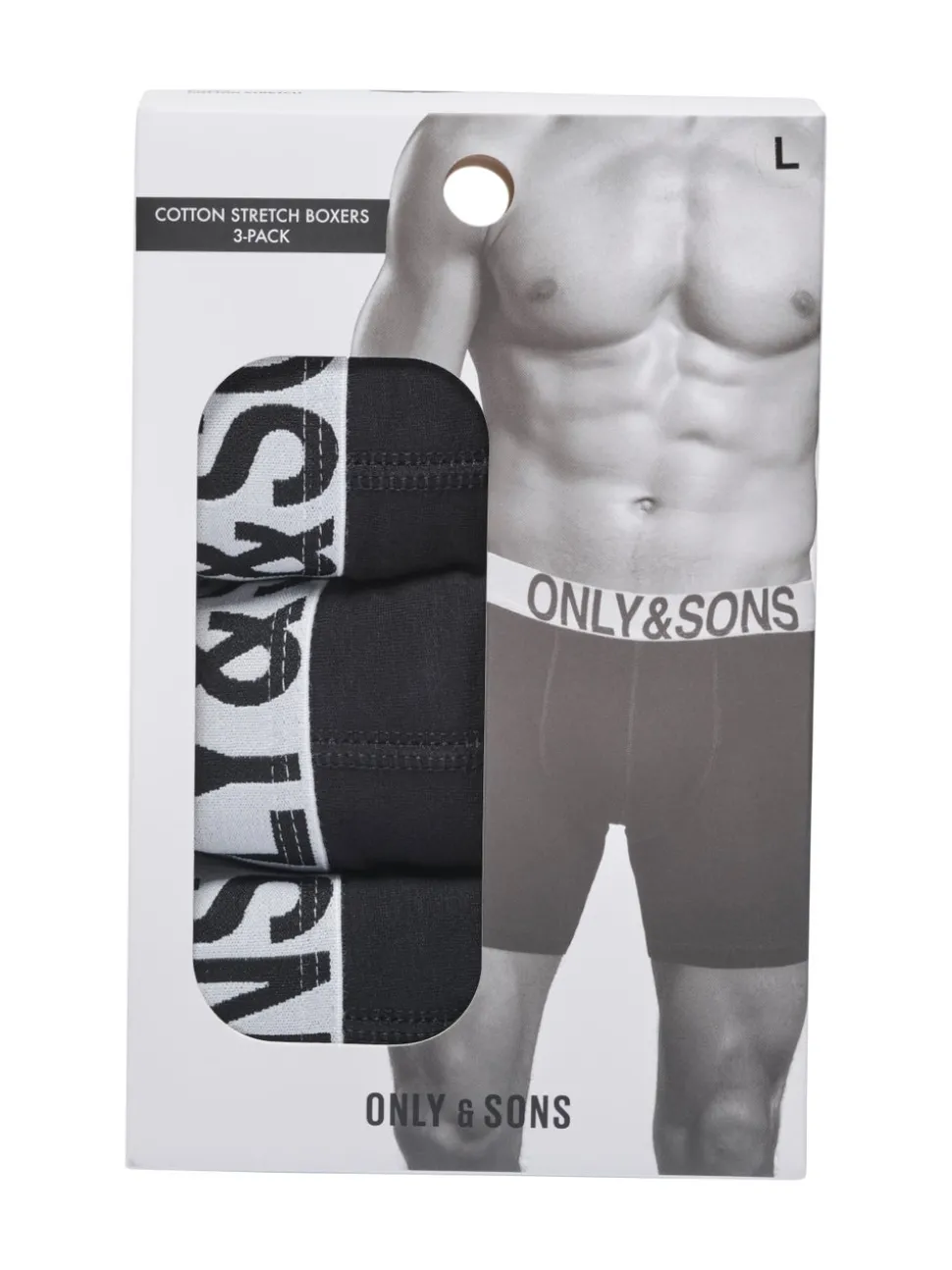 ONSBASIC 3-pack Boksertruser