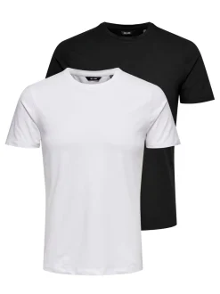 ONSBASIC 2-pack T-skjorte