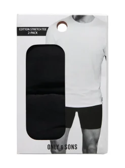 ONSBASIC 2-pack T-skjorte