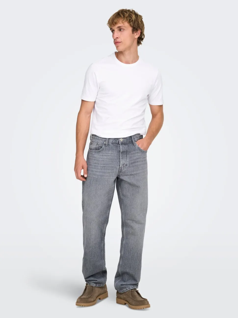 ONSBASIC 2-pack T-skjorte