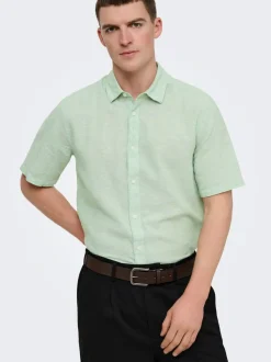 ONSCAIDEN Lin Skjorte
