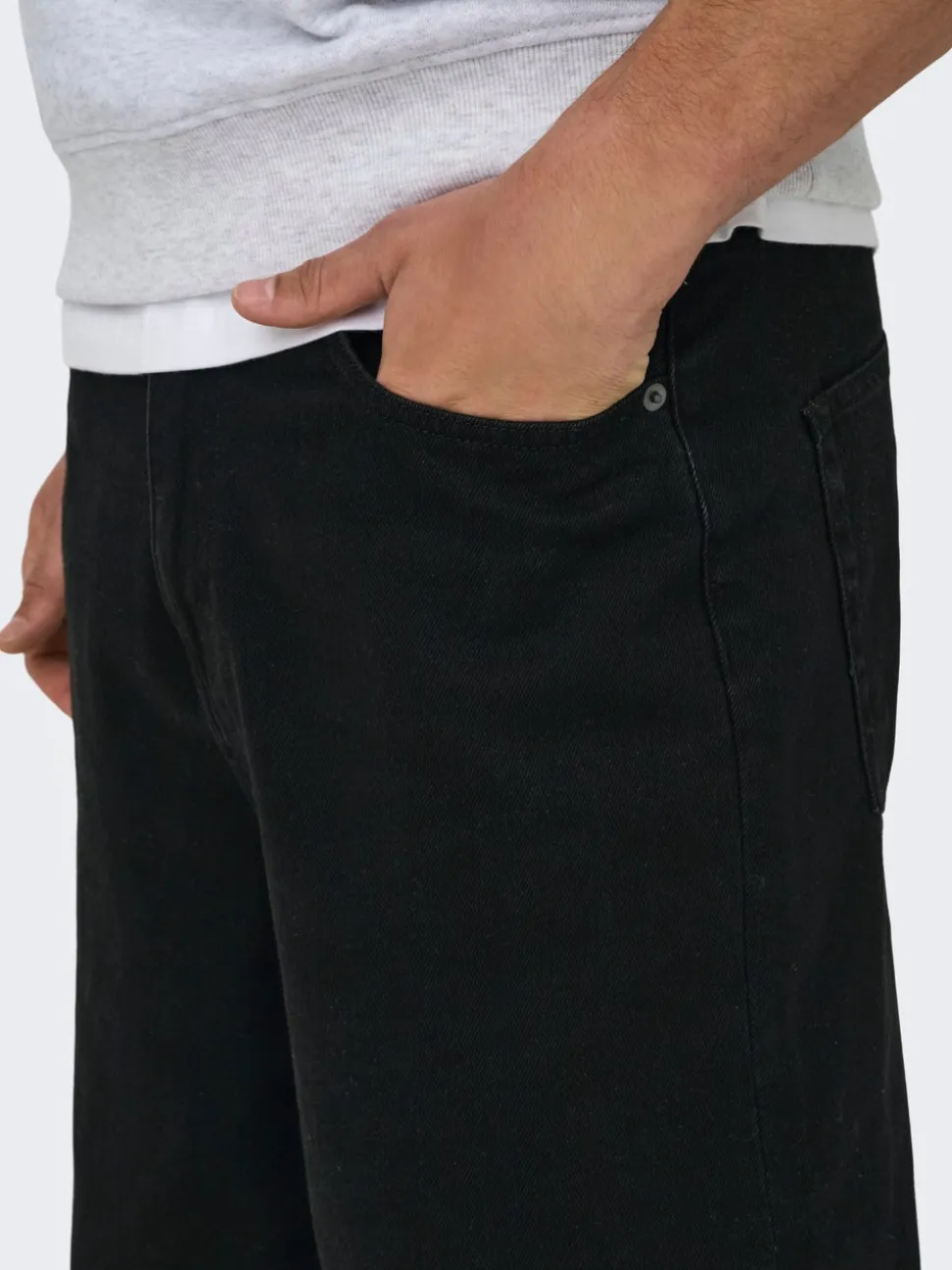 ONSCARL Høy midje Balloon Fit Jeans