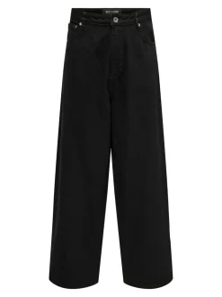 ONSCARL Høy midje Balloon Fit Jeans