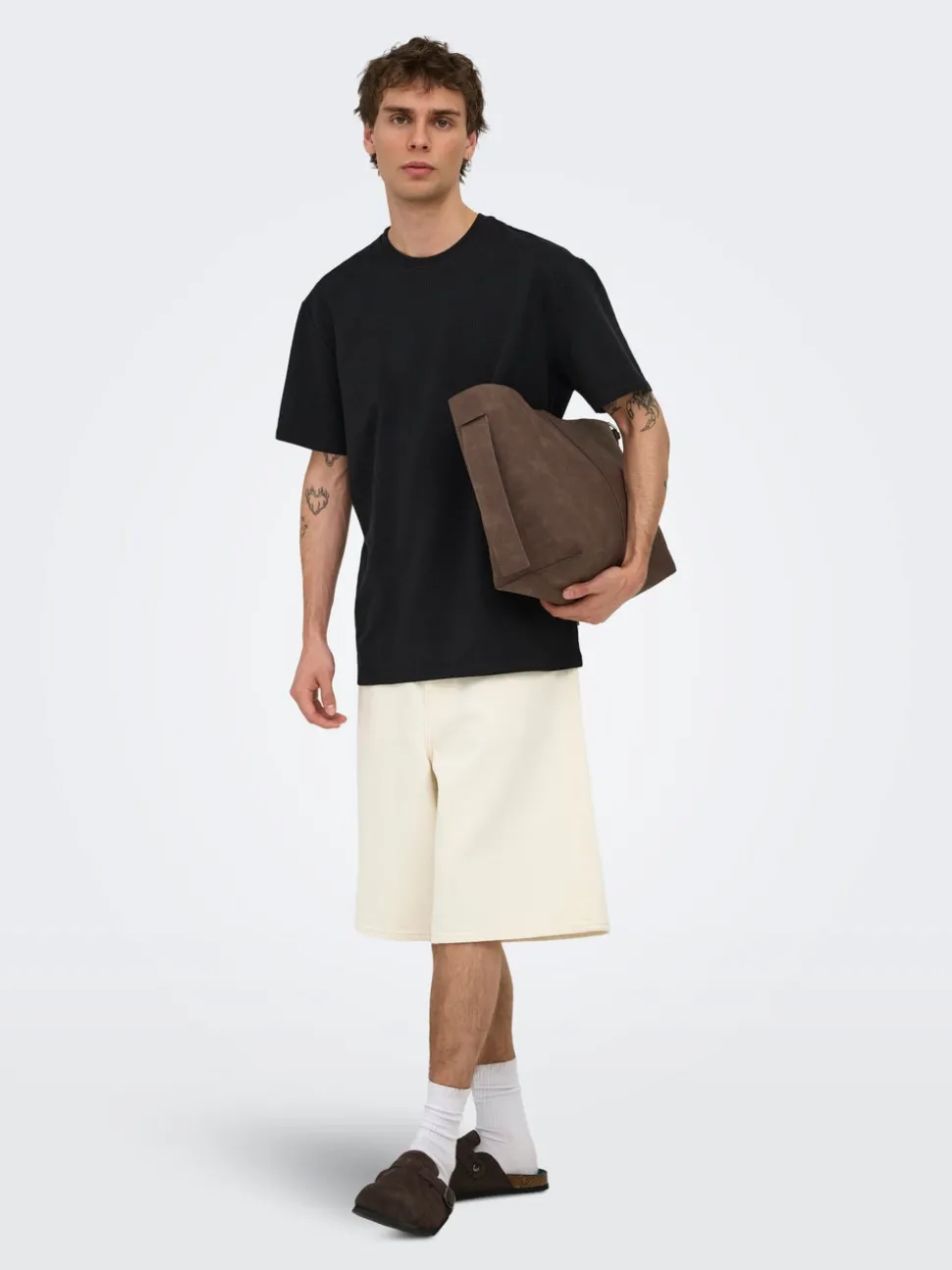 ONSCARL Middels høy midje Balloon Fit Shorts