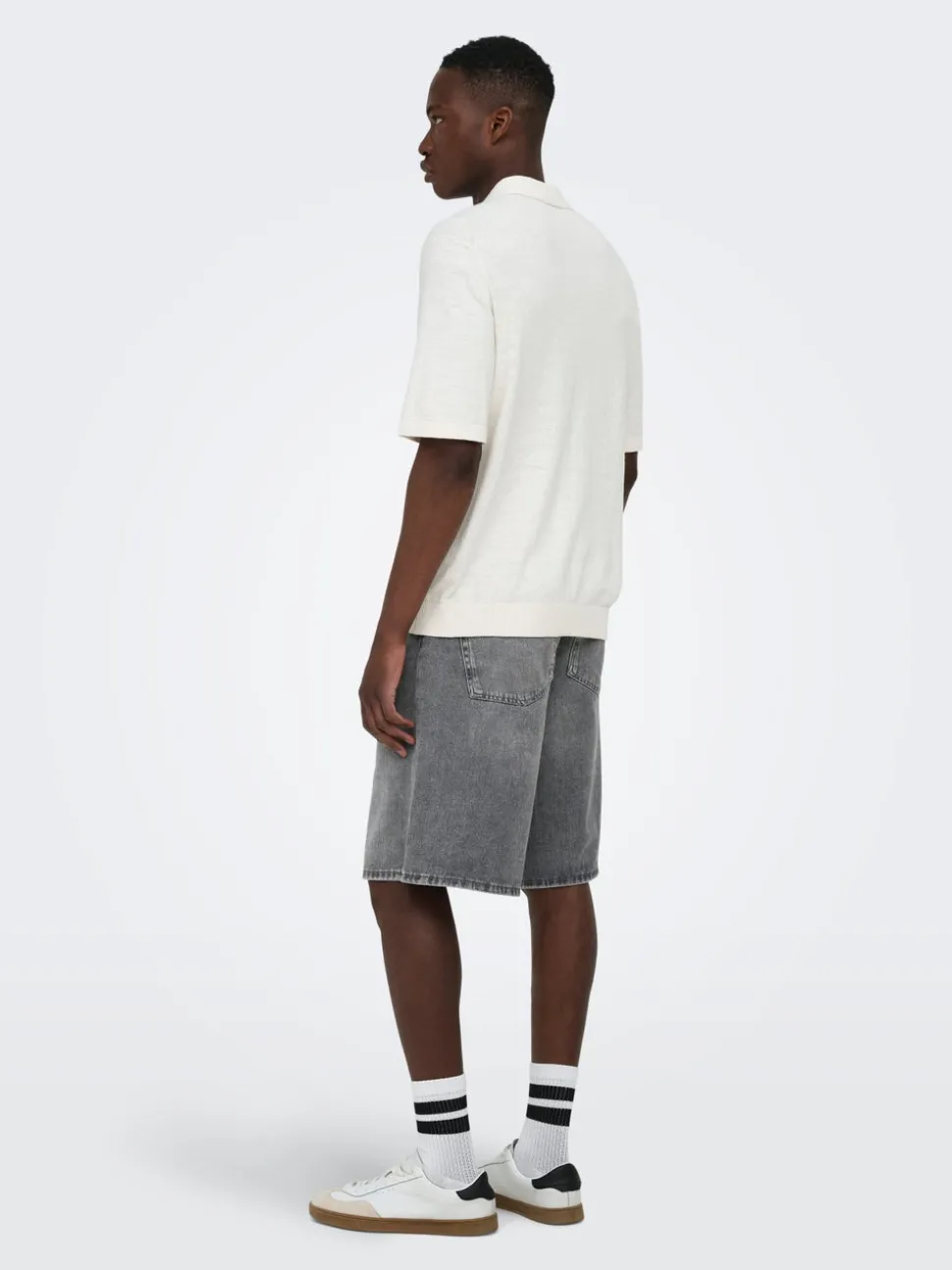 ONSCARL Middels høyt snitt Balloon Fit Shorts