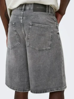 ONSCARL Middels høyt snitt Balloon Fit Shorts