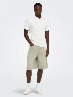ONSCARL Middels høyt snitt Balloon Fit Shorts