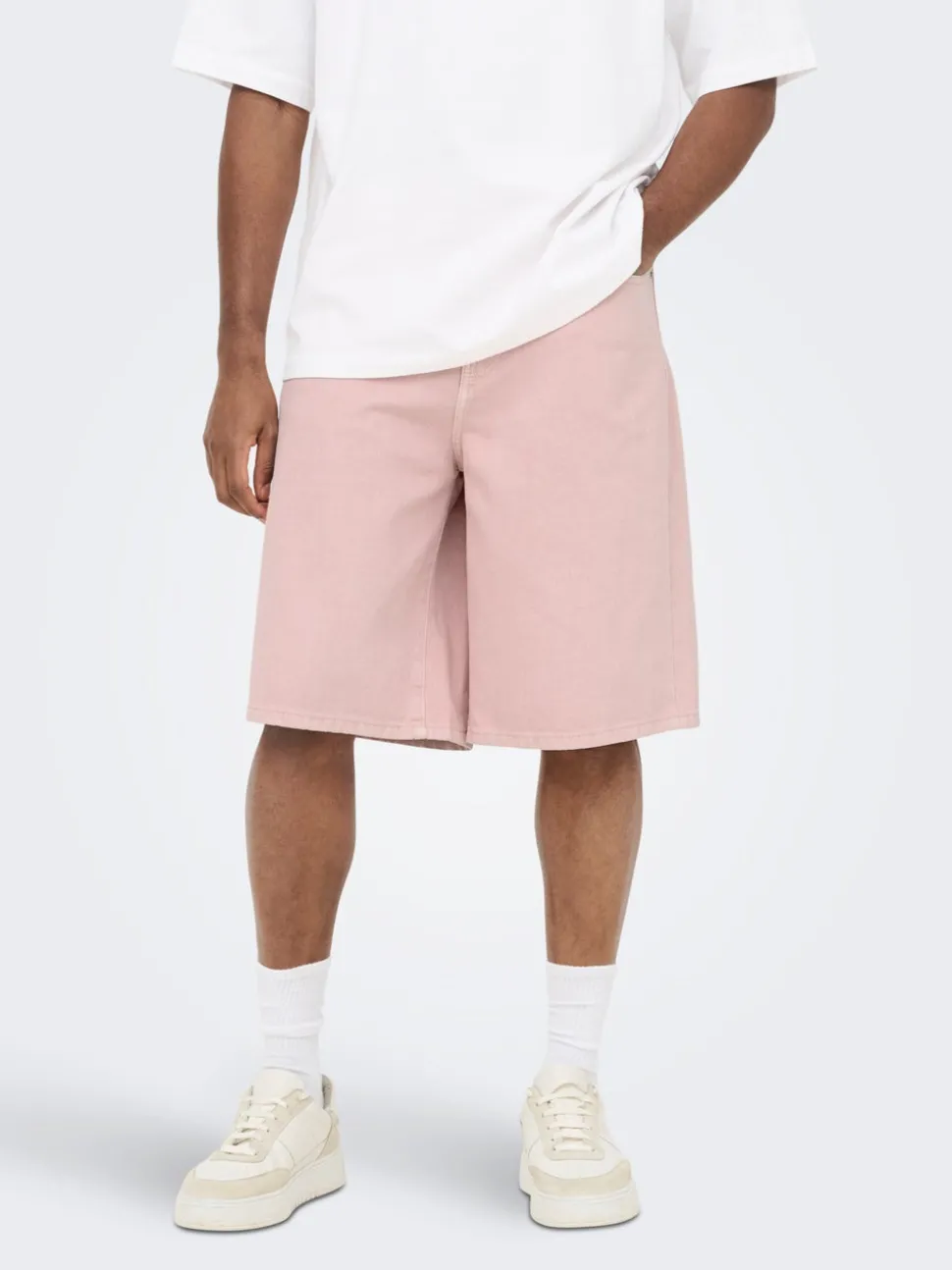 ONSCARL Middels høyt snitt Balloon Fit Shorts