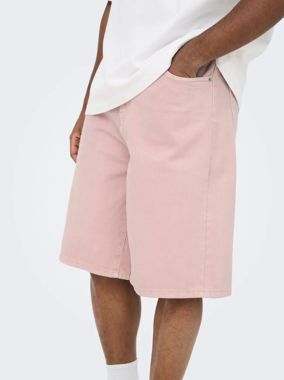 ONSCARL Middels høyt snitt Balloon Fit Shorts