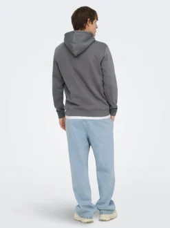 ONSDANI Middels høyt snitt Bred passform - beskåret Jeans