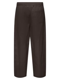 ONSDAVES Wide Leg Fit Lin Bukser